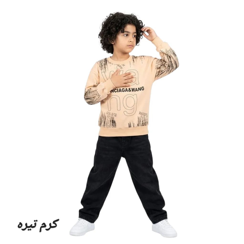 بلوز تک پسرانه WANG — تصویر ۱۲