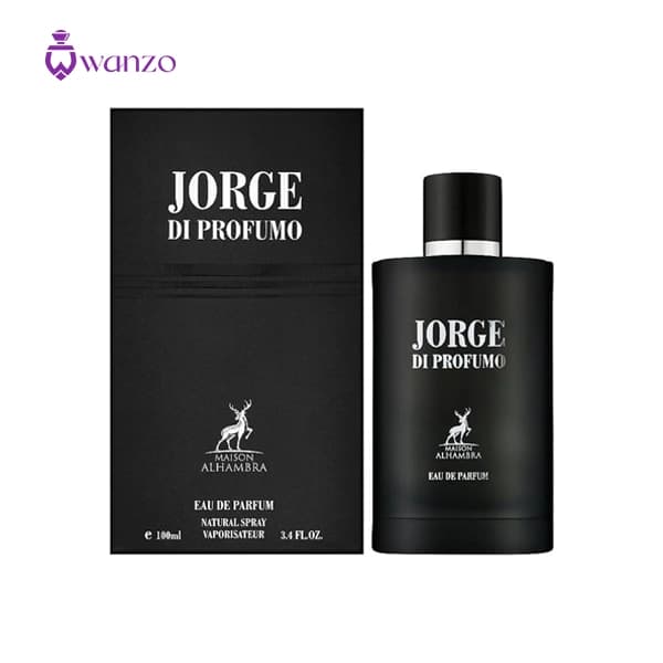 عطر ادکلن الحمبرا جورج دی پروفومو (مشابه جورجیو آرمانی آکوا دی جیو پروفومو مشکی) | Alhambra Jorge Di Profumo — تصویر ۴