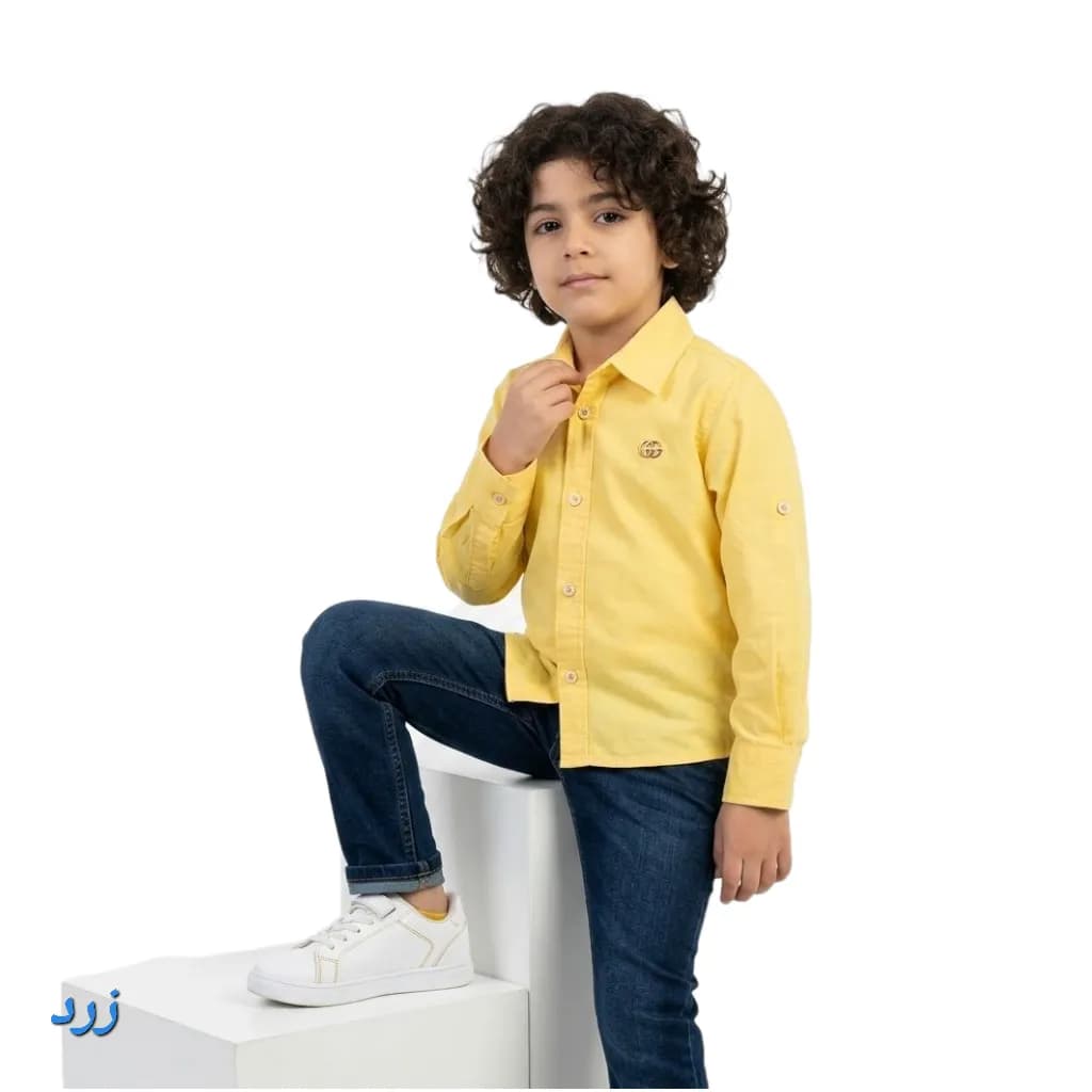 پیراهن پسرانه آستین بلند — تصویر ۶