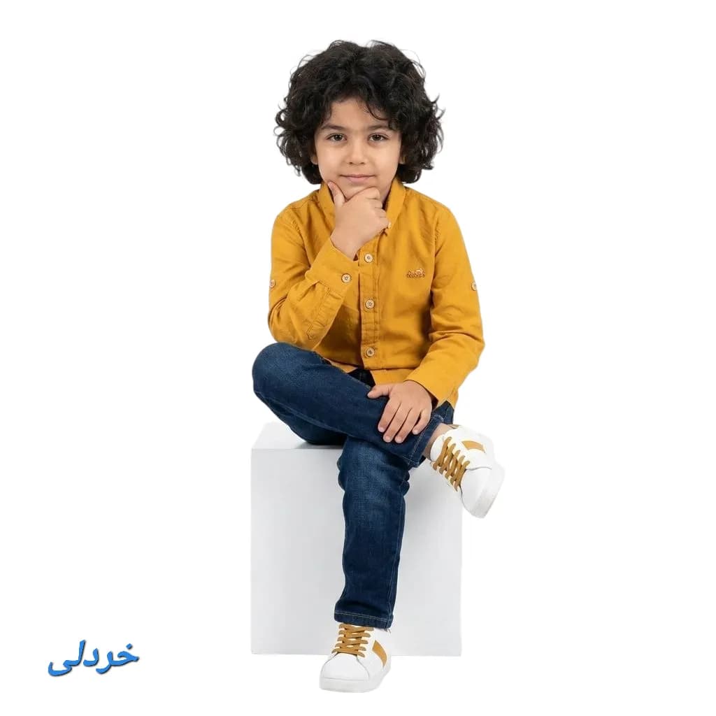 پیراهن پسرانه آستین بلند