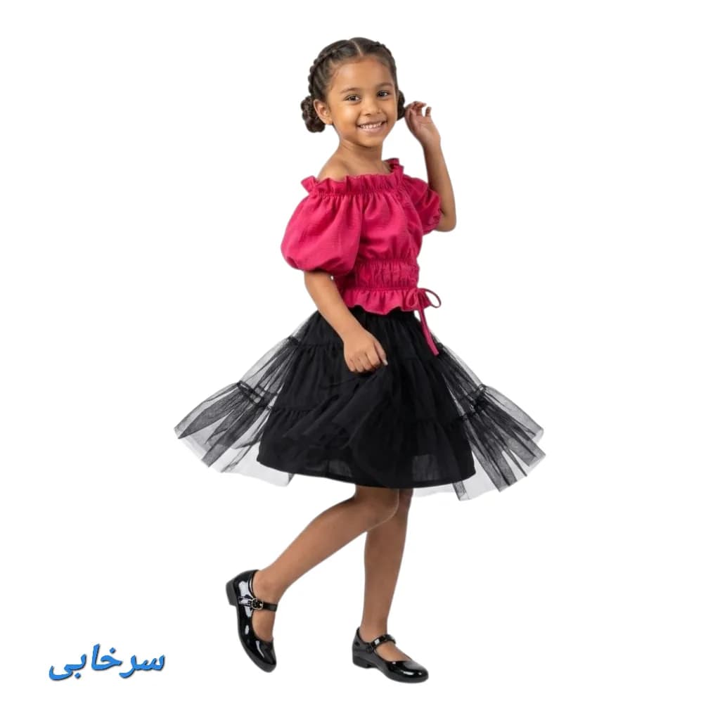 شومیز دخترانه کوتاه ایفل