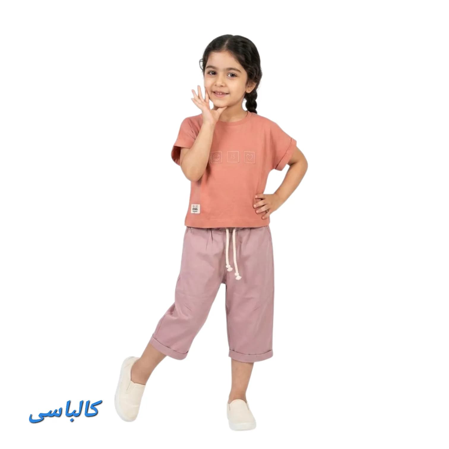 تیشرت شلوارک دخترانه نیکو — تصویر ۷