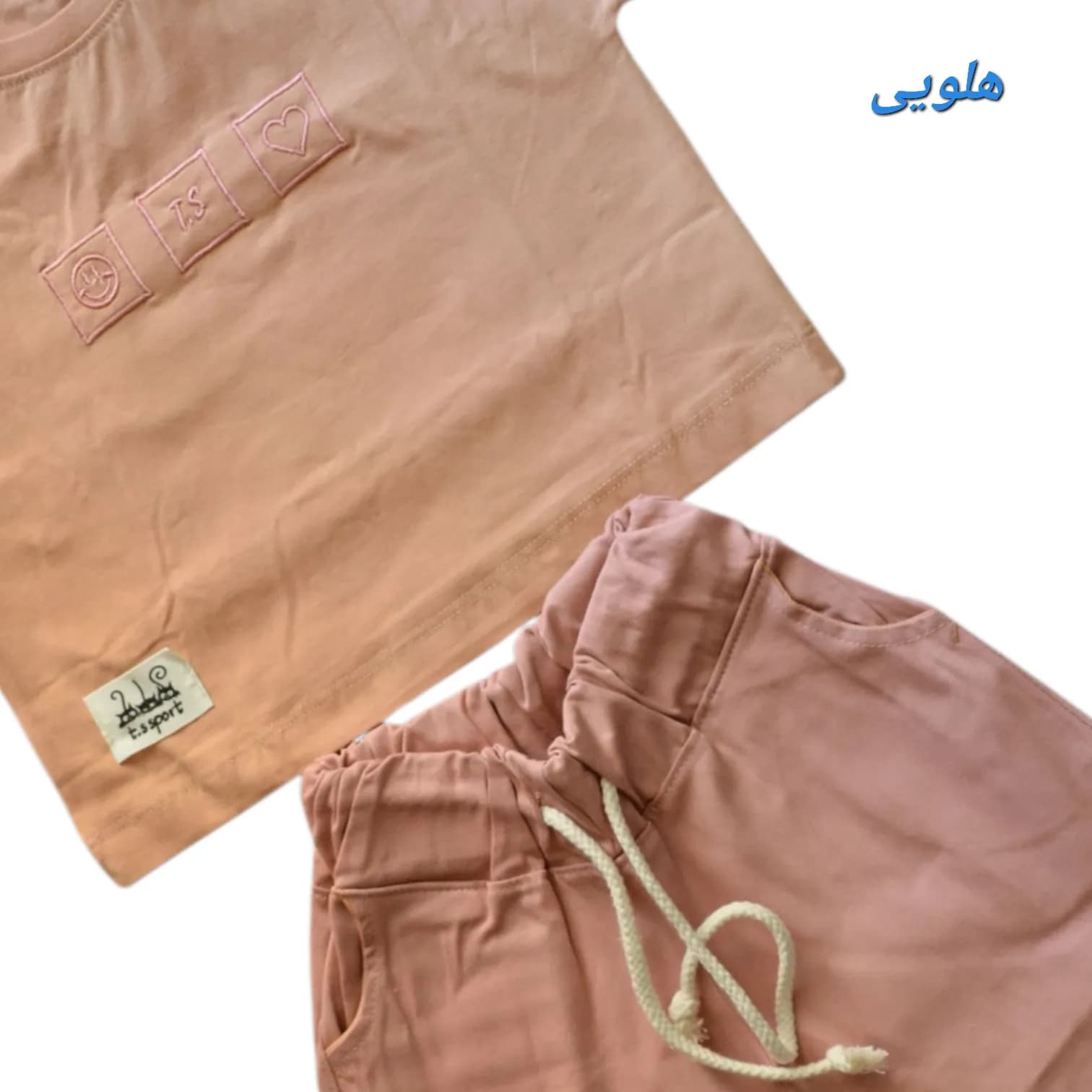 تیشرت شلوارک دخترانه نیکو — تصویر ۵