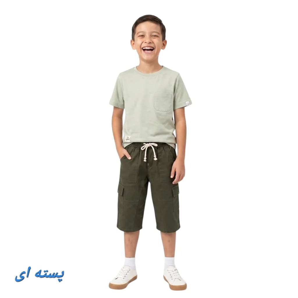 تیشرت شلوارک پسرانه رایبد — تصویر ۸