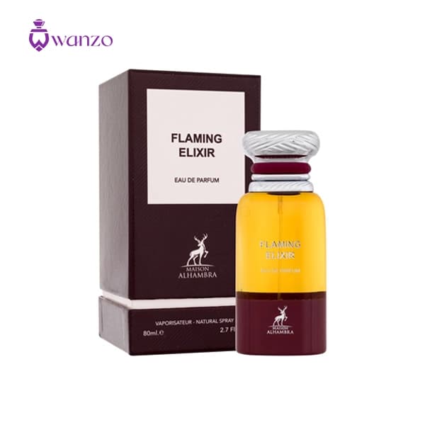 عطر ادکلن الحمبرا فلامینگ الکسیر (مشابه تام فورد چری اسموک) | Alhambra Flaming Elixir — تصویر ۲