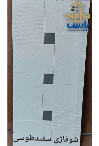 درب چوبی لامینوکس شوفاژی سفید طوسی