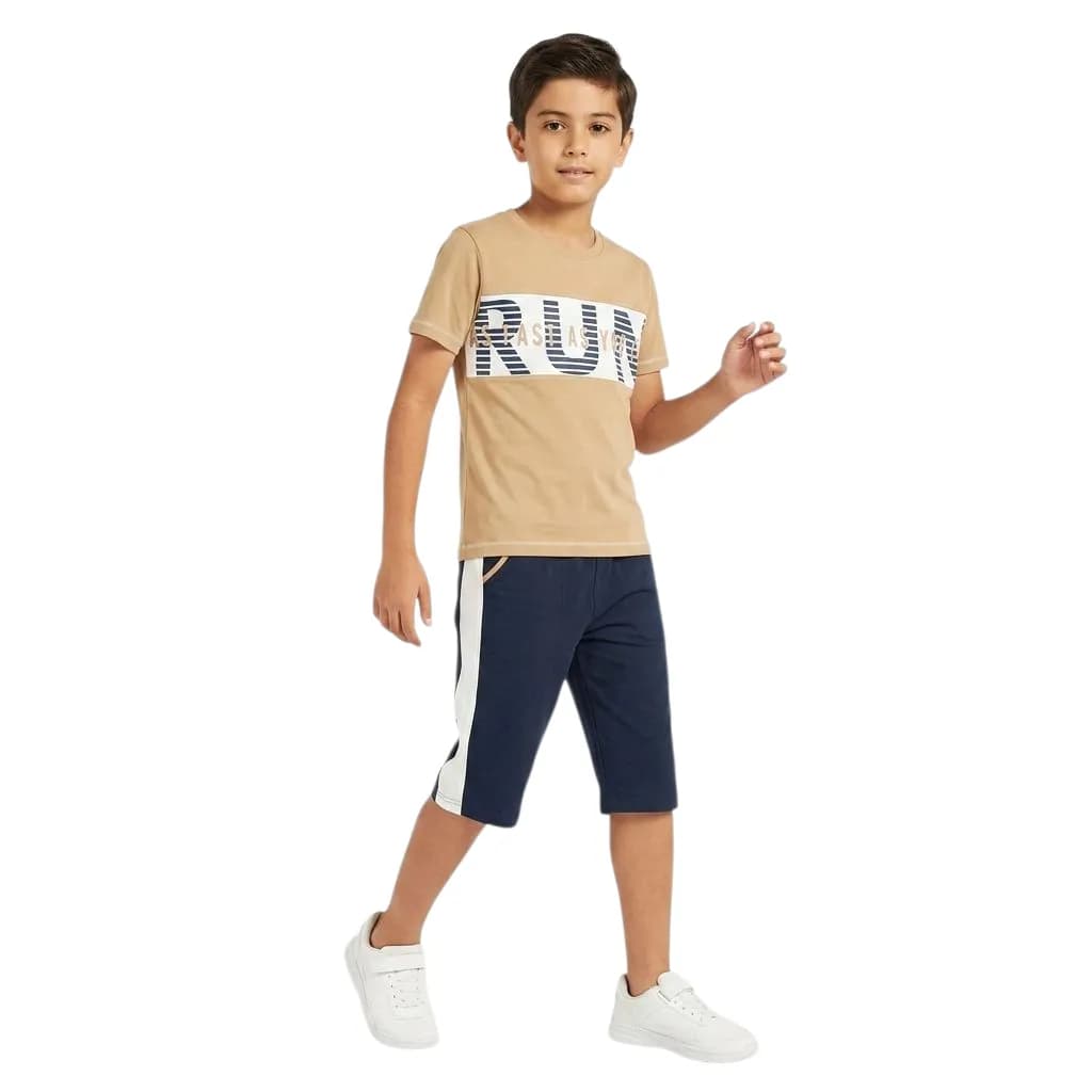 تیشرت شلوارک پسرانه RUN — تصویر ۶