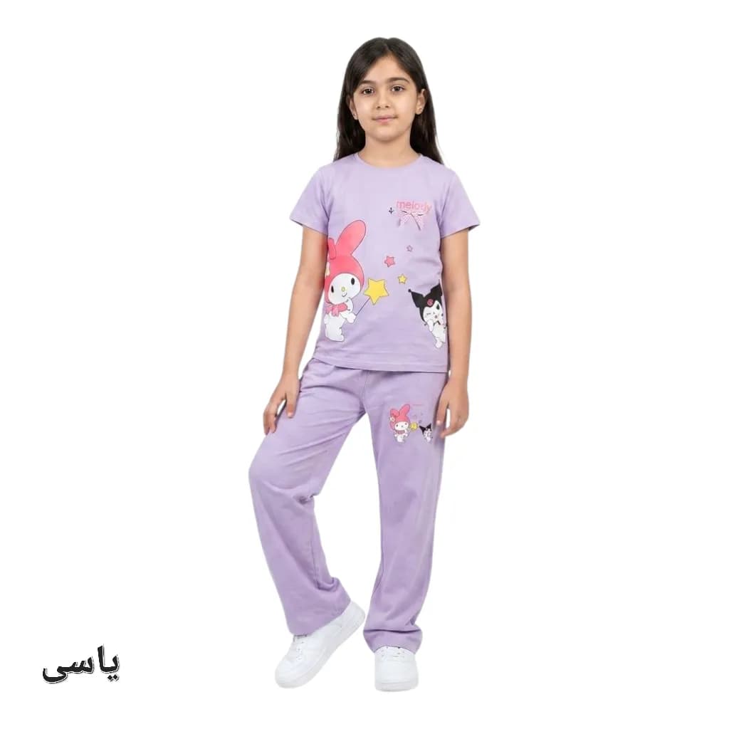 تیشرت شلوار دخترانه ملودی — تصویر ۴