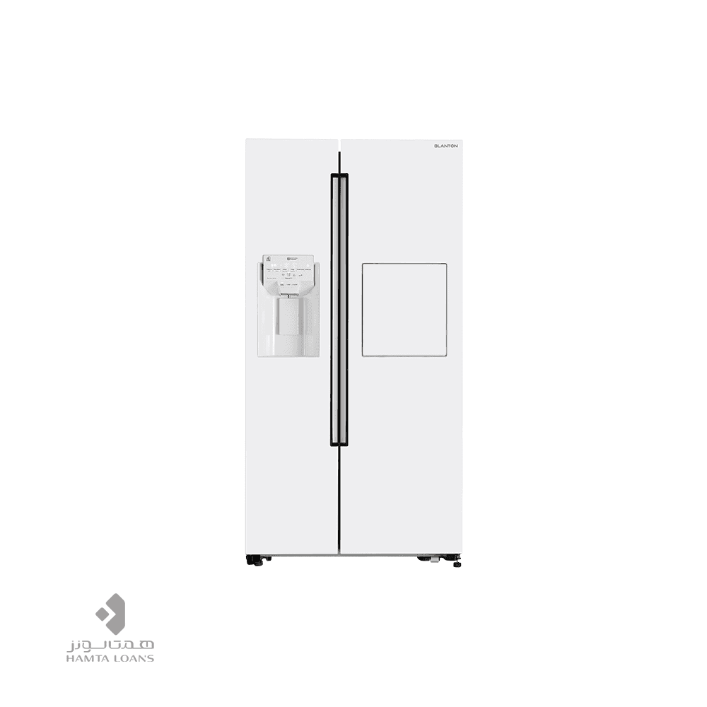 یخچال فریزر ساید بای ساید بلانتون مدل BAH-RF3275W – سفید — تصویر ۳
