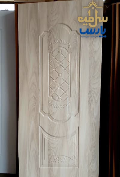 درب چوبی HPL طرح نیلوفر سفید یوسمیت برفی — تصویر ۲