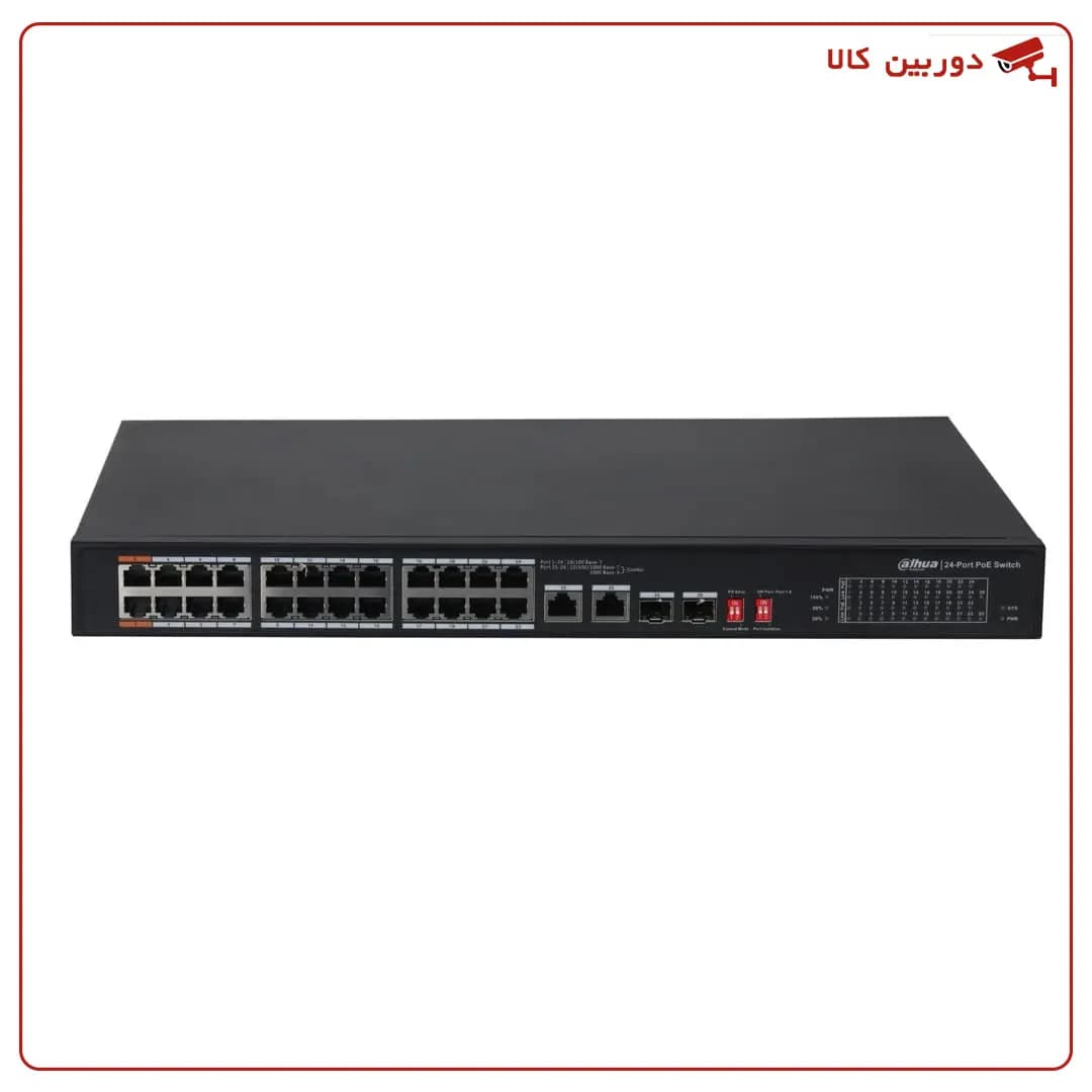 سوئیچ شبکه داهوا مدل DH-PFS3226-24ET-240 — تصویر ۱۱