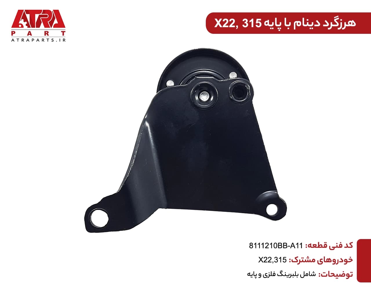 هرزگرد دینام ثابت با پایه 315 کدفنی A11-8111210BB