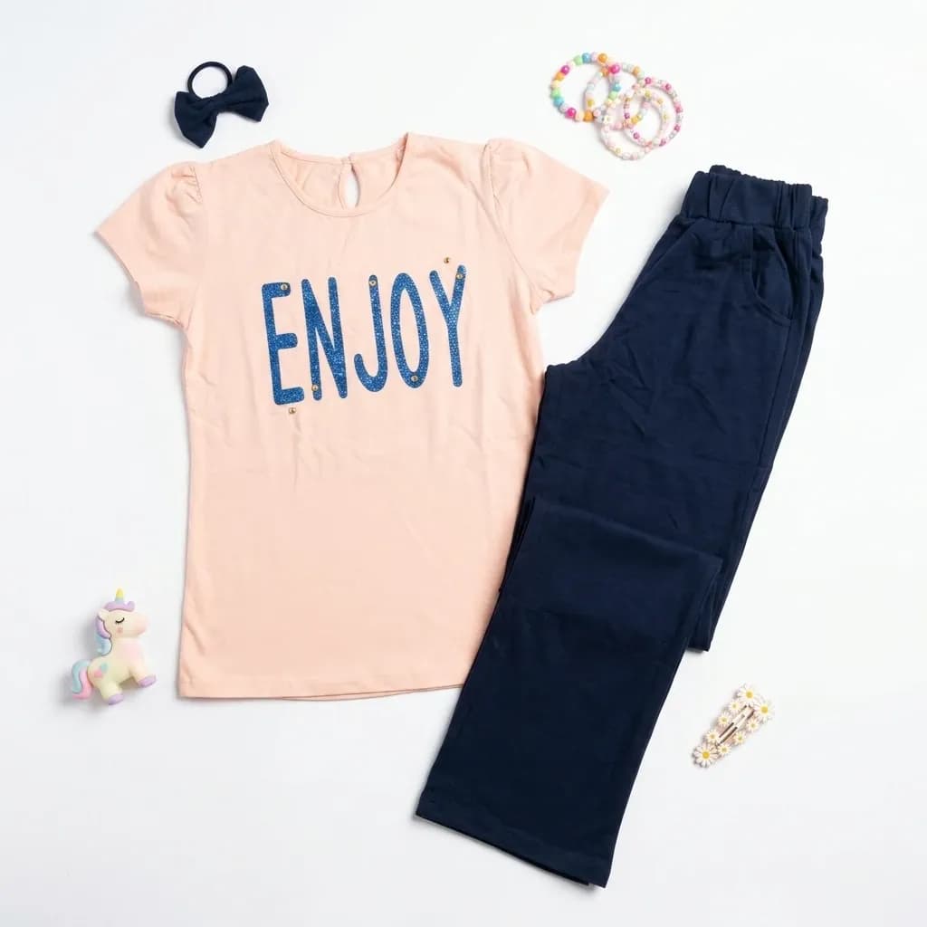تیشرت شلوار دخترانه Enjoy — تصویر ۸