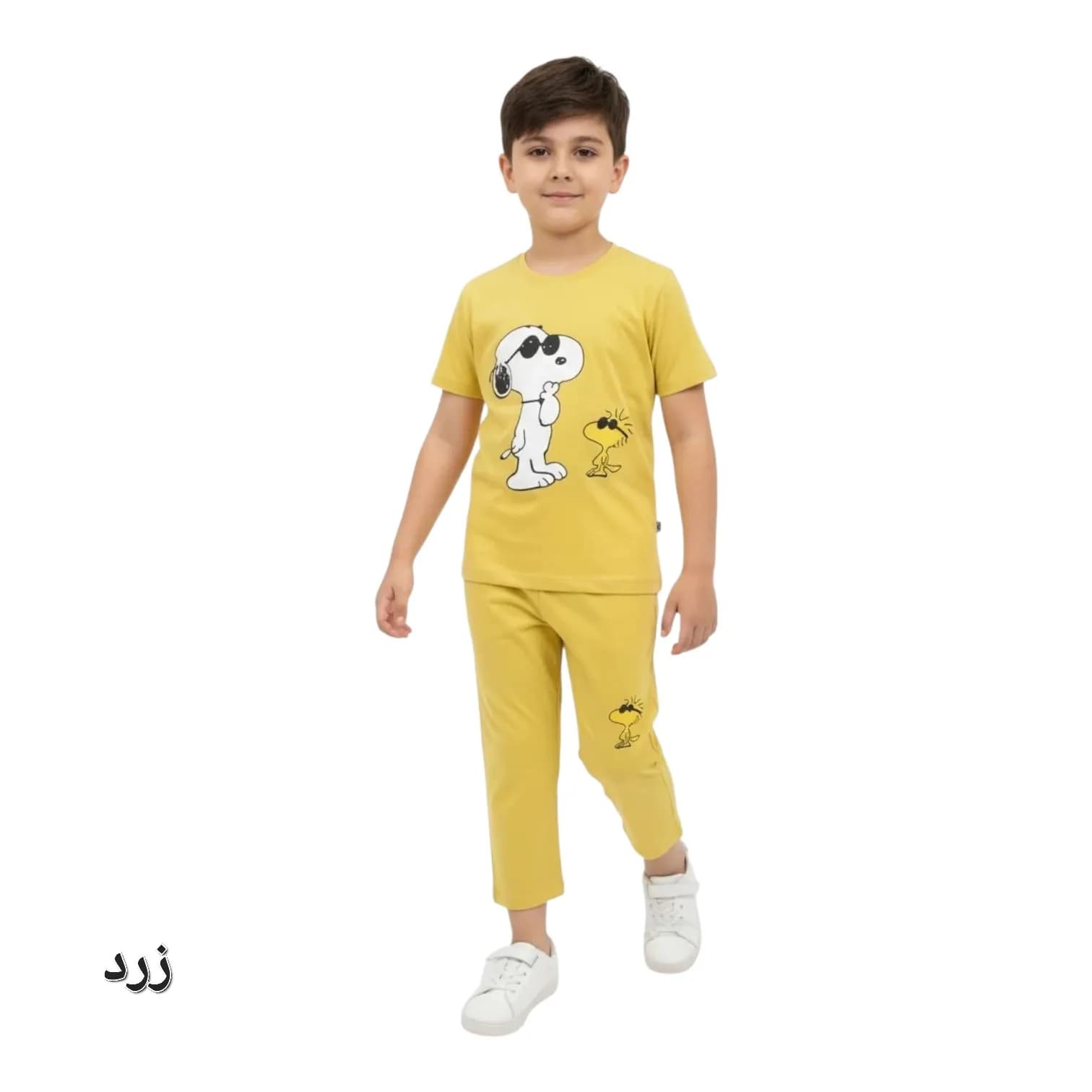تیشرت شلوارک پسرانه اسنوپی — تصویر ۹