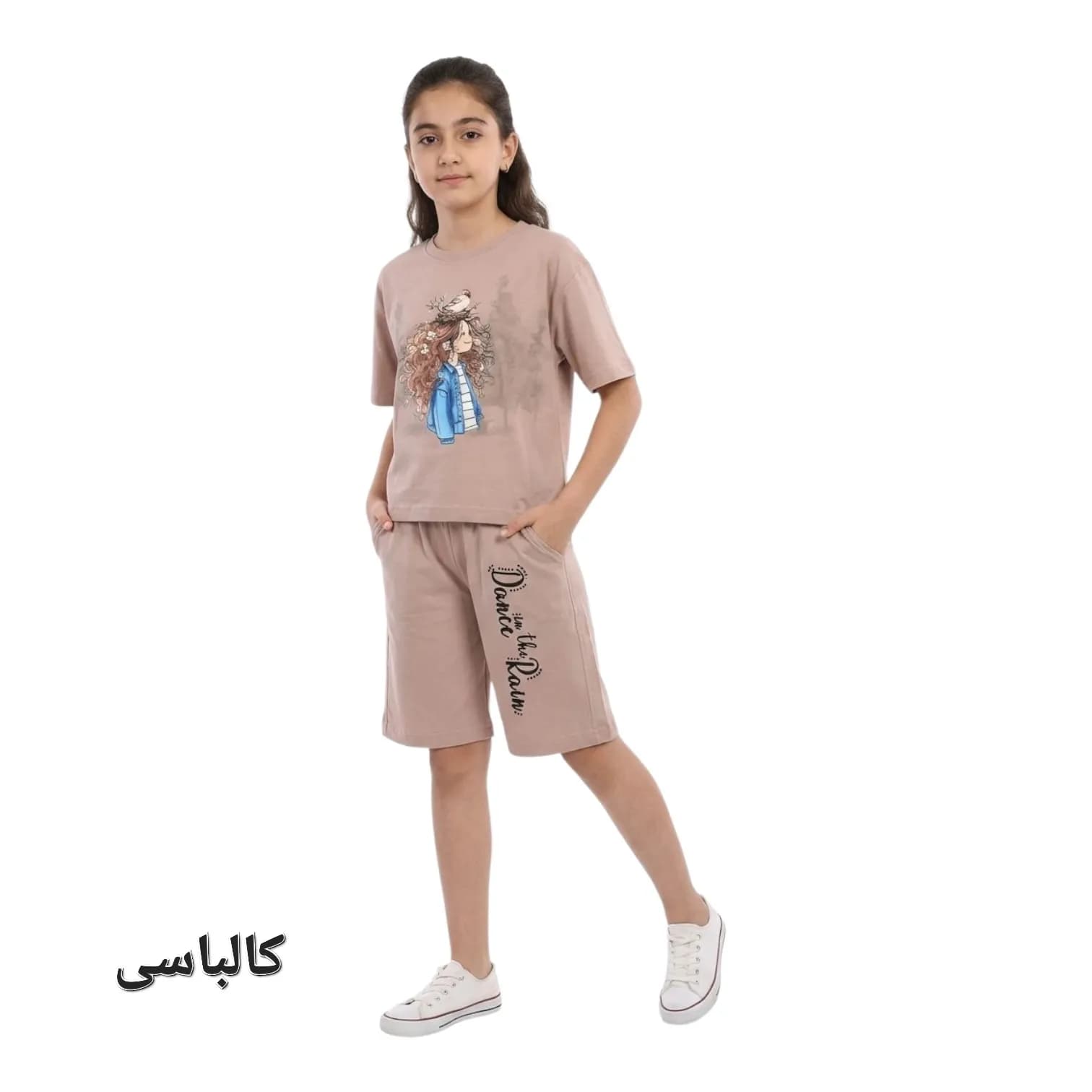 تیشرت شلوارک دخترانه Dance — تصویر ۵