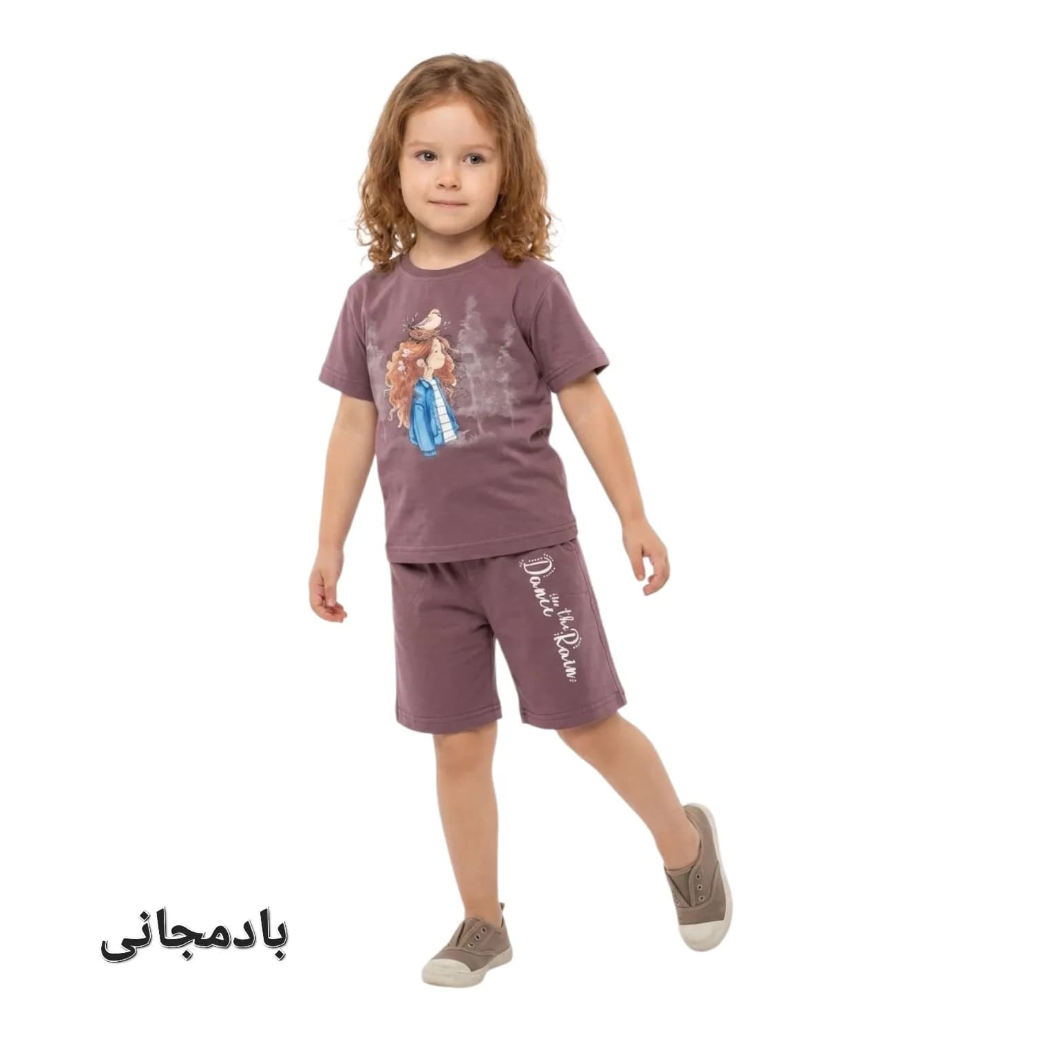 تیشرت شلوارک دخترانه Dance — تصویر ۲