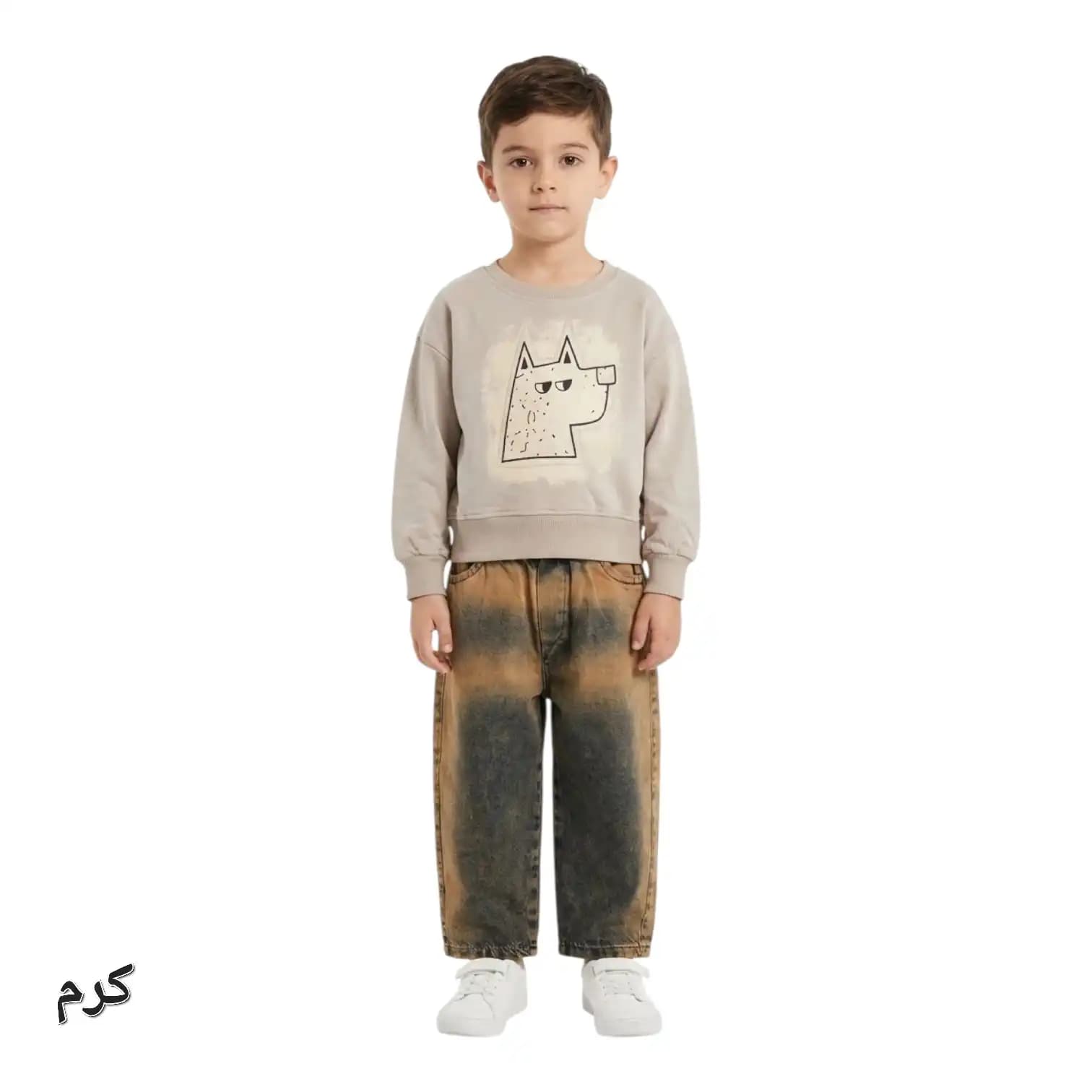 بلوز شلوار پسرانه بچه گانه سگ — تصویر ۱۰