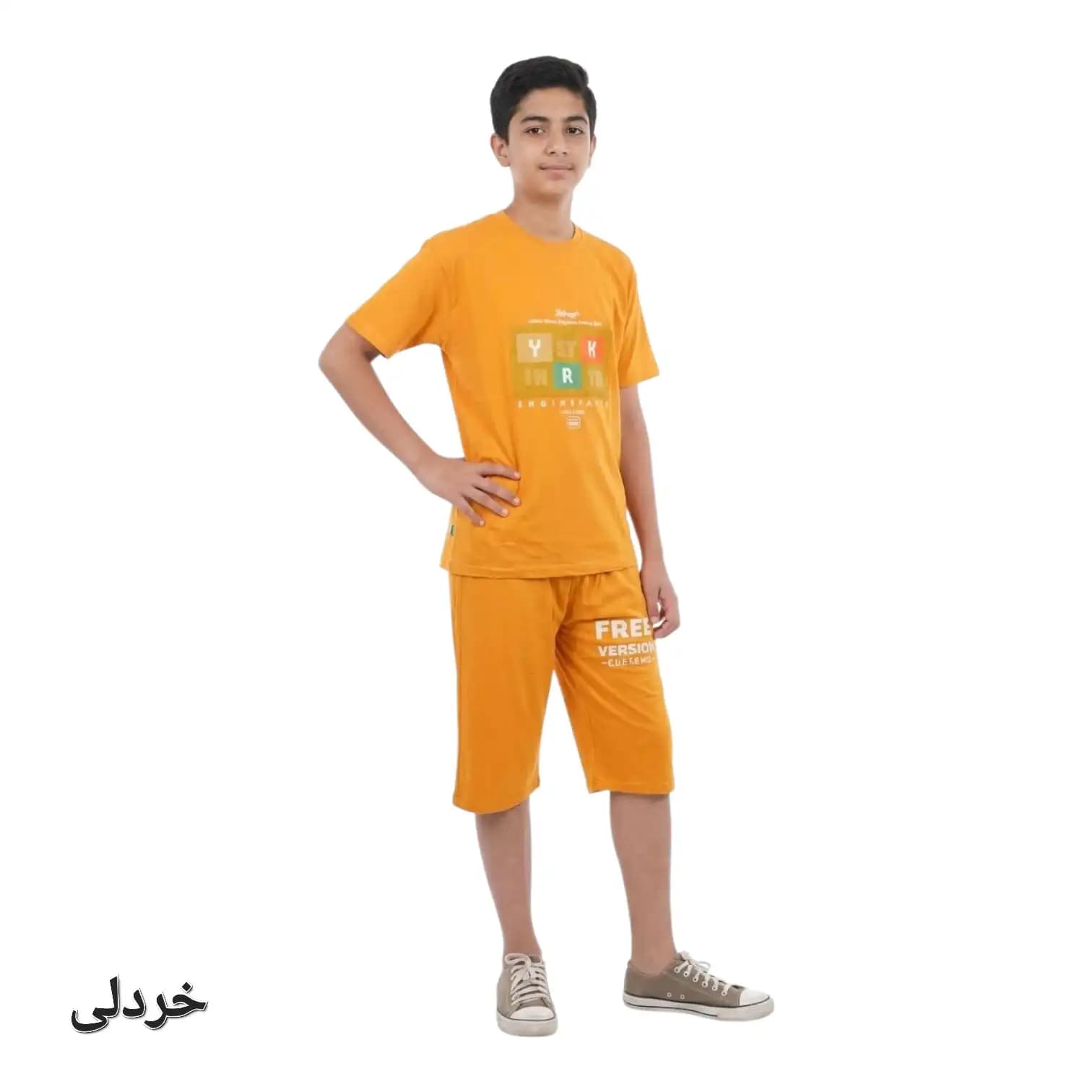 تیشرت شلوارک پسرانه نوجوان انجین پارت — تصویر ۷