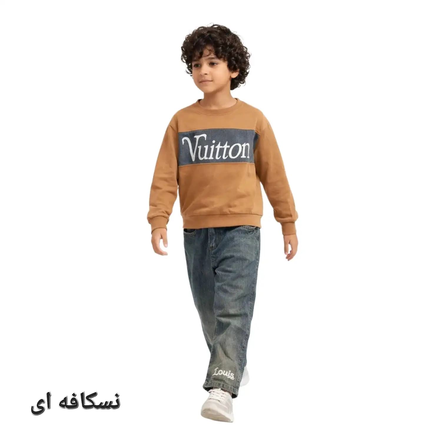 بلوز شلوار پسرانه بچه گانه لوییس ویتون — تصویر ۵