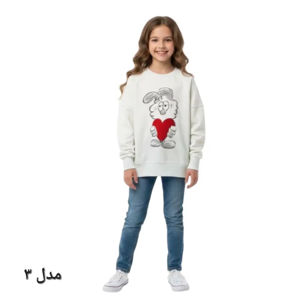 بلوز دخترانه بچه گانه پنبه سوپر — تصویر ۳