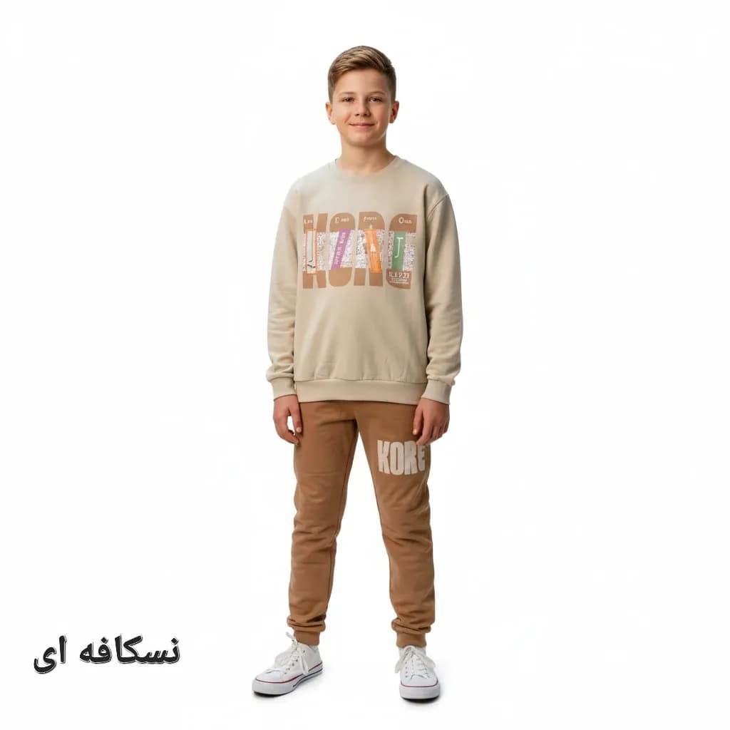 بلوز شلوار پسرانه راحتی KORE — تصویر ۷