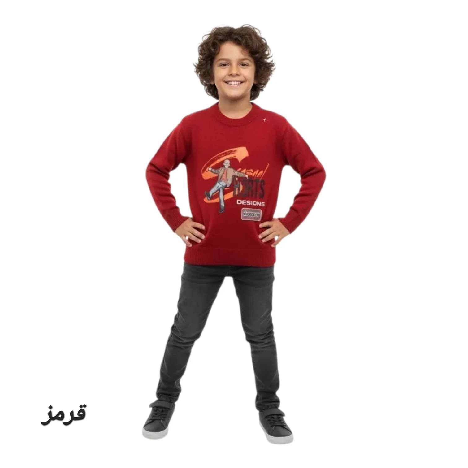 بلوز بافت پسرانه بچه‌گانه هورتس — تصویر ۱۲