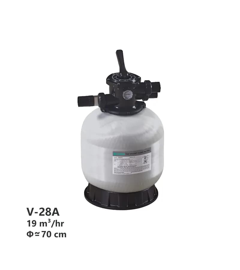 فیلتر شنی تصفیه کالمو مدل V-28A — تصویر ۳