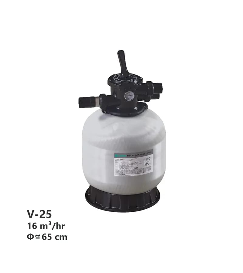 فیلتر شنی تصفیه کالمو مدل V-25 — تصویر ۳