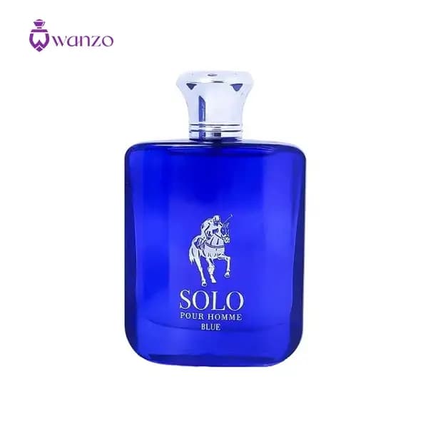 عطر ادکلن فراگرنس ورد سولو بلو-آبی (مشابه رالف لورن پولو بلو) | Fragrance World Solo Blue