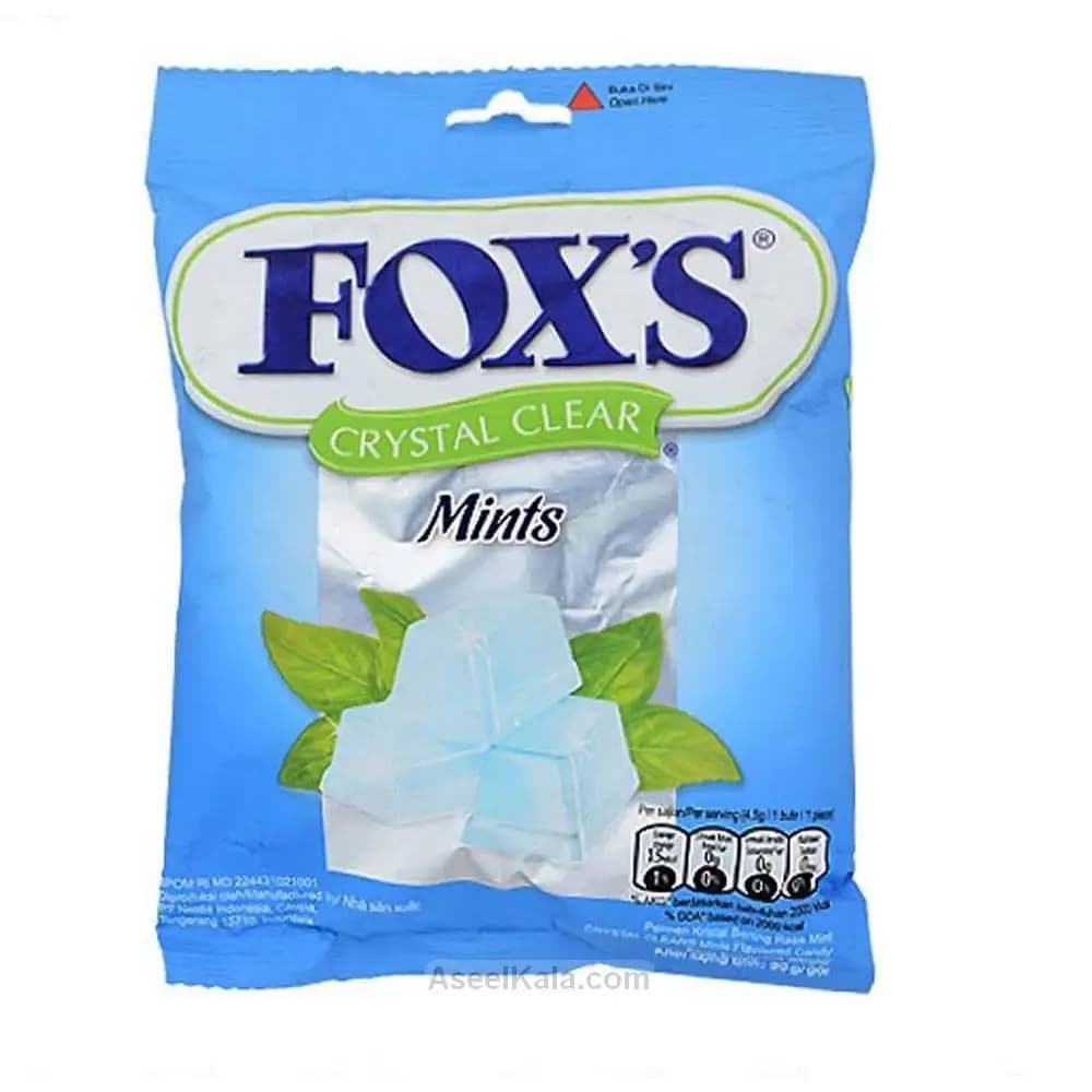 آبنبات فاکس نعنا پاکتی 90 گرمی – Fox’s