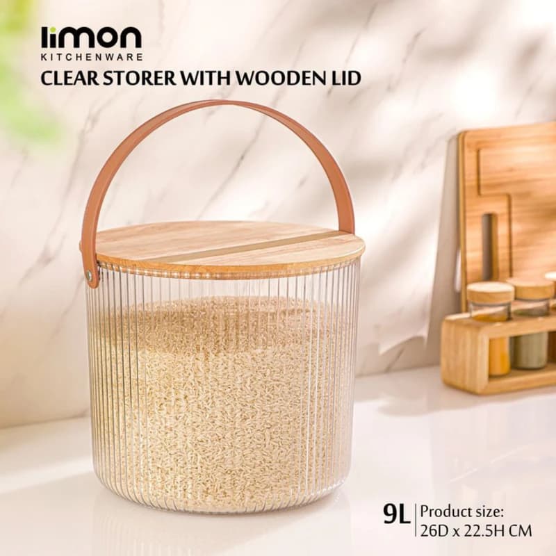 ظرف برنج لیمون مدل دسته دار کد TP245659 — تصویر ۶