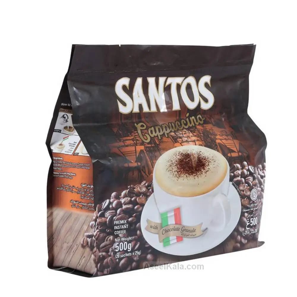 کاپوچینو سانتوس بسته 20 عددی – Santos