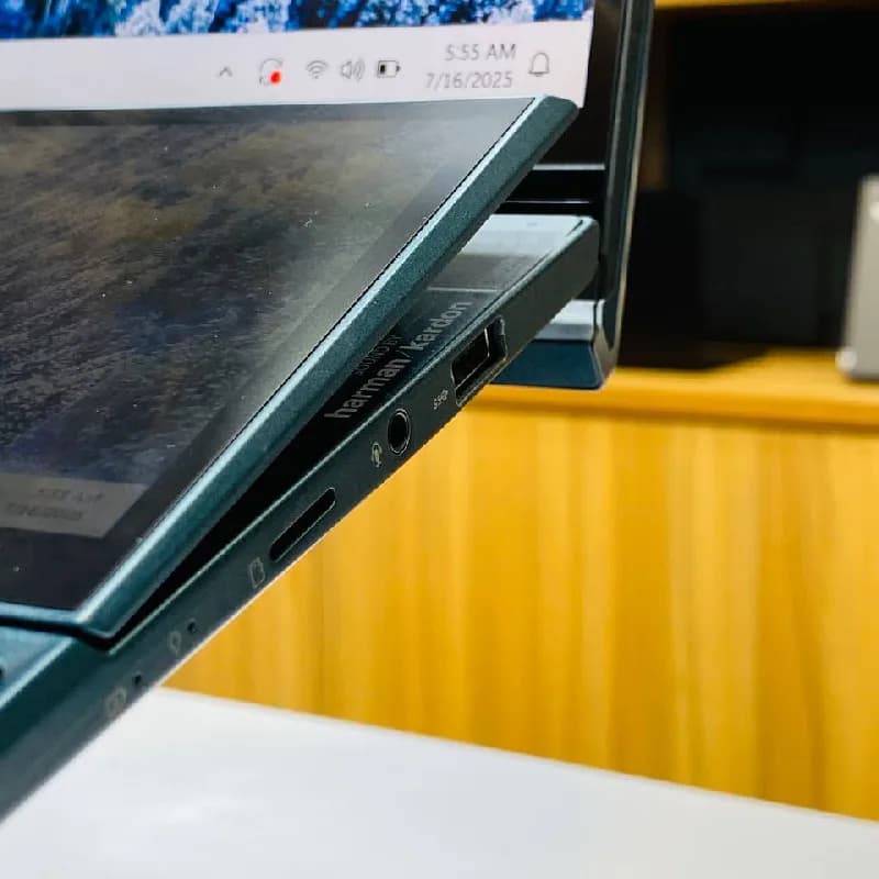 لپ تاپ asus zenbook dual screen استوک i7-16-512 — تصویر ۱۰