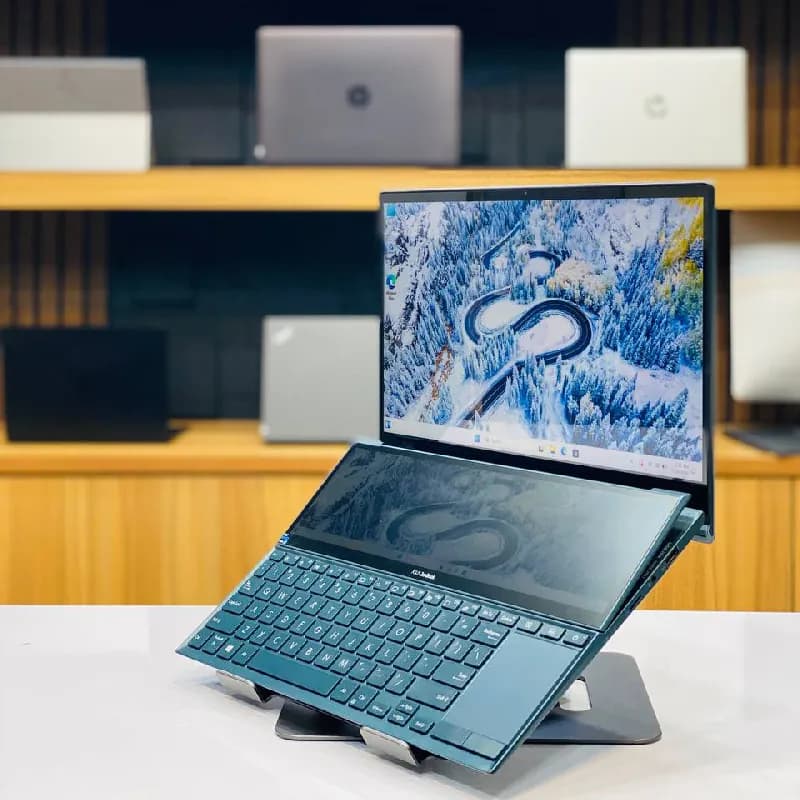 لپ تاپ asus zenbook dual screen استوک i7-16-512 — تصویر ۸