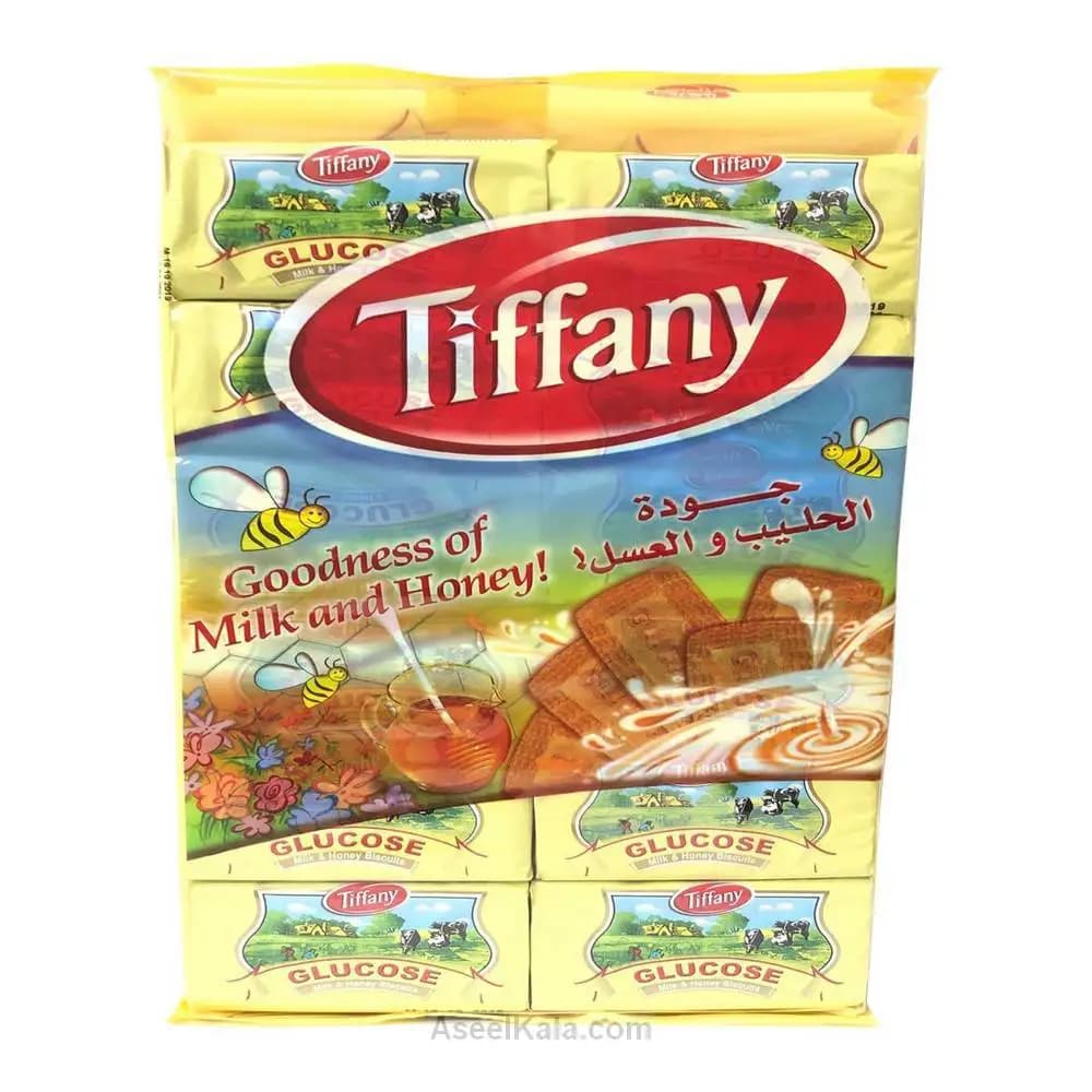 بیسکویت مادر تیفانی گلوکز بسته 10 عددی – Tiffany — تصویر ۲