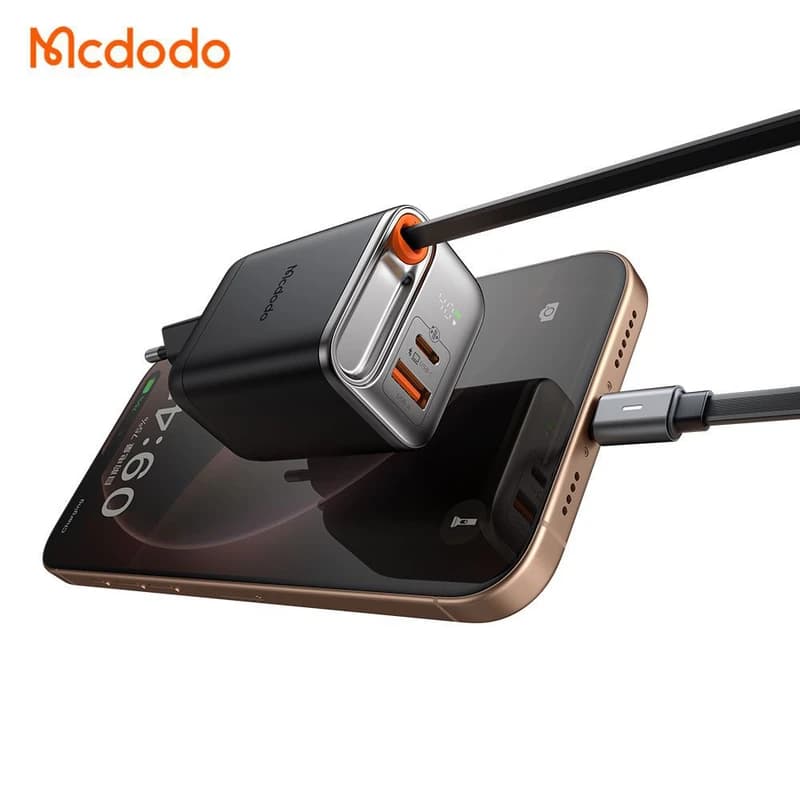 شارژر دیواری 40 وات مک دودو مدل CH-428 به همراه کابل متصل USB-C — تصویر ۹