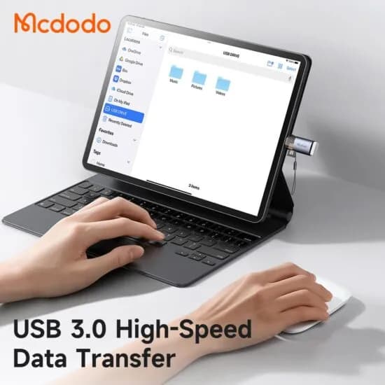 مبدل OTG تایپ سی و رم ریدر مک دودو مدل OT-7600 — تصویر ۱۱