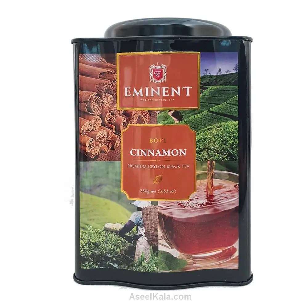 چای امیننت دارچین قوطی 6 ضلعی 250 گرمی – Eminent — تصویر ۲