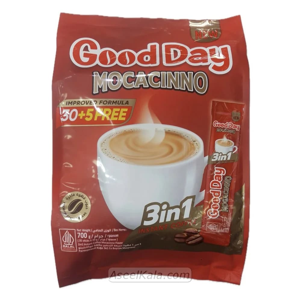 کافی میکس گوددی موکاچینو بسته 35 عددی – Good Day