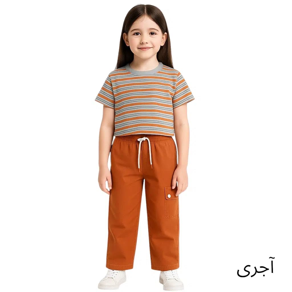 کراپ شلوار راه دار برند زیتون — تصویر ۳