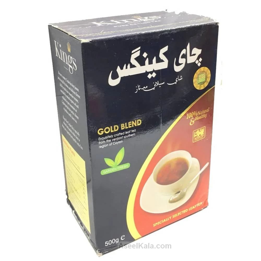 چای کینگس ساده سیلان پاکتی 500 گرمی – Kings
