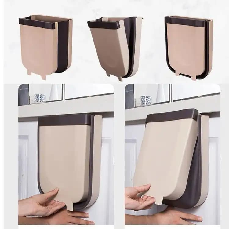 سطل کابینتی تاشو سیلیکونی — تصویر ۳