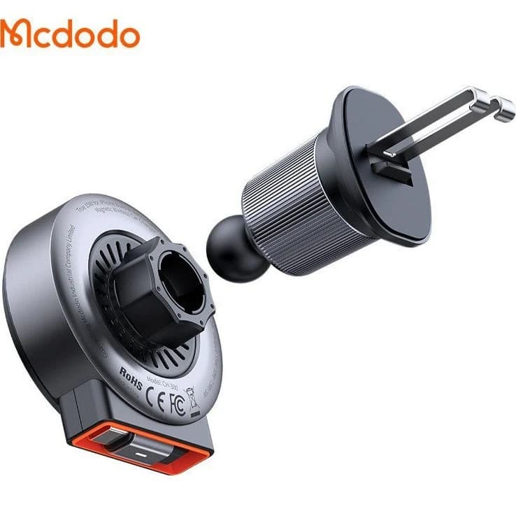 پایه نگهدارنده و شارژر بی سیم گوشی موبایل مک دودو مدل CH-3000 — تصویر ۲