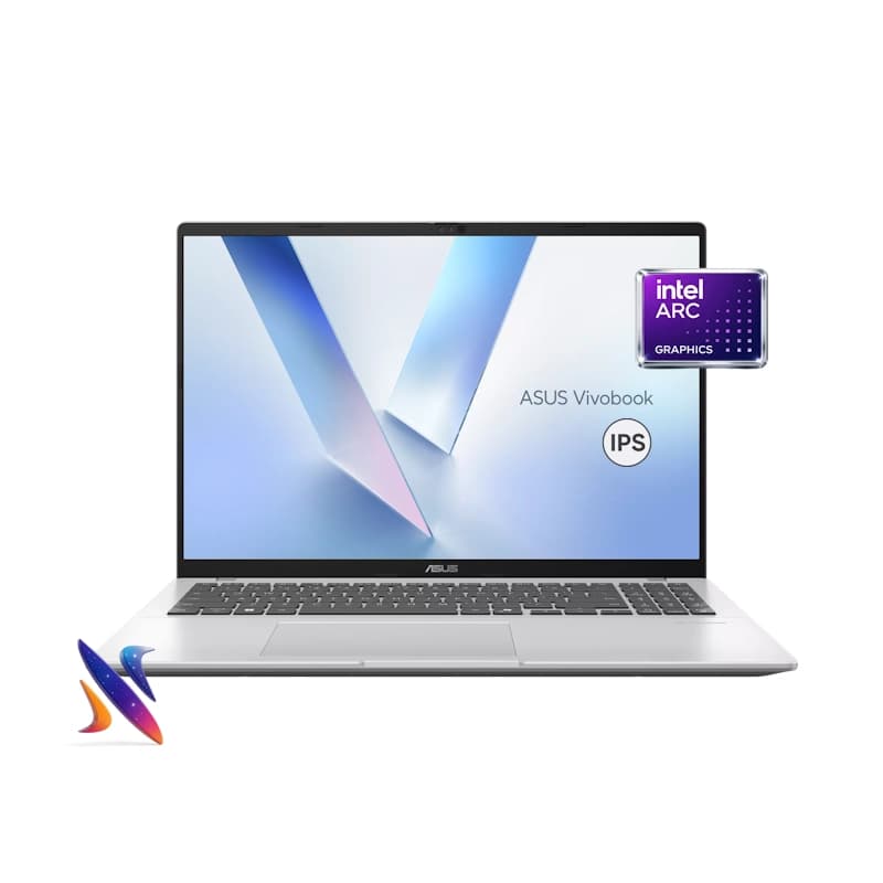 لپ تاپ 16 اینچی ایسوس ASUS Vivobook X1607CA Core ULTRA 5-225H 24GB 1TB Intel Arc 130T Graphics IPS-WUXGA +Backlit