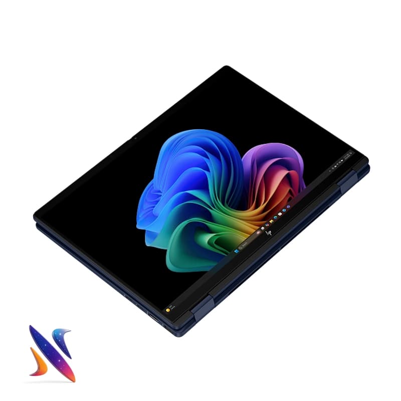 لپ تاپ لمسی 16 اینج اچ پی OmniBook X Flip FM0013DX 2 in 1 Core Ultra5-226V 16GB 256GB SSD Intel ARC-130V Graphics Touch 2K — تصویر ۳