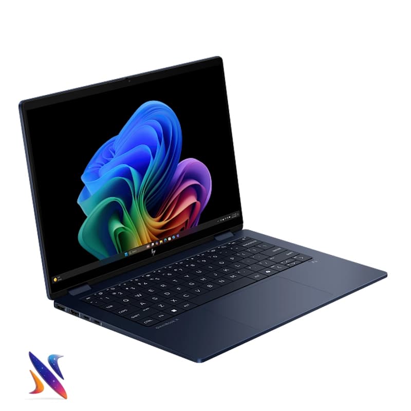 لپ تاپ لمسی 16 اینج اچ پی OmniBook X Flip FM0013DX 2 in 1 Core Ultra5-226V 16GB 1TB SSD Intel ARC-130V Graphics Touch 2K — تصویر ۵