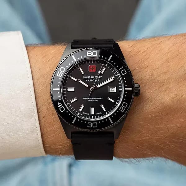 ساعت سوئیس میلیتاری Swiss Military مردانه مدل SMWGB0004940 — تصویر ۱۱