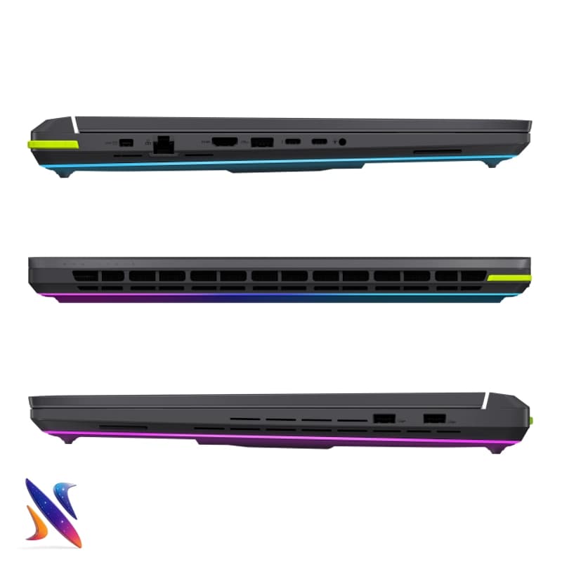 لپ تاپ 18 اینچی گیمینگ ایسوس Asus ROG Strix G815LR Core ULTRA 9-275HX 24GB 2TB 12G-RTX5070Ti Nvidia Graphics 240Hz 2K — تصویر ۸