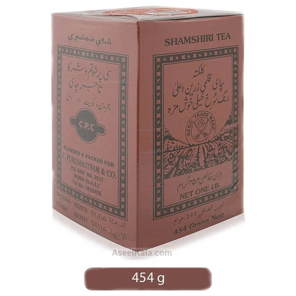 چای شمشیری اصل هندی قلمی ۴۵۴ گرمی – SHAMSHIRI — تصویر ۲