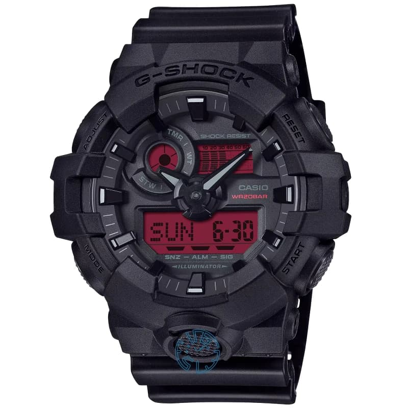 ساعت کاسیو G-SHOCK مردانه مدل GA-700BBR-1A — تصویر ۳